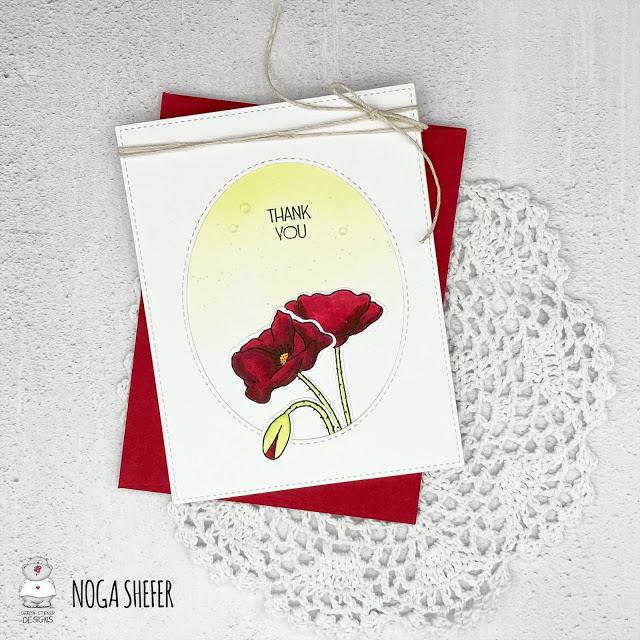 Thank You card by Noga Shefer