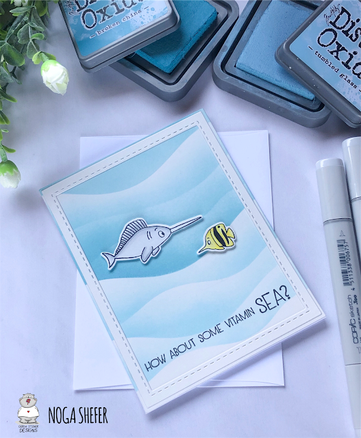 How about some vitamin Sea? - Card by Noga Shefer