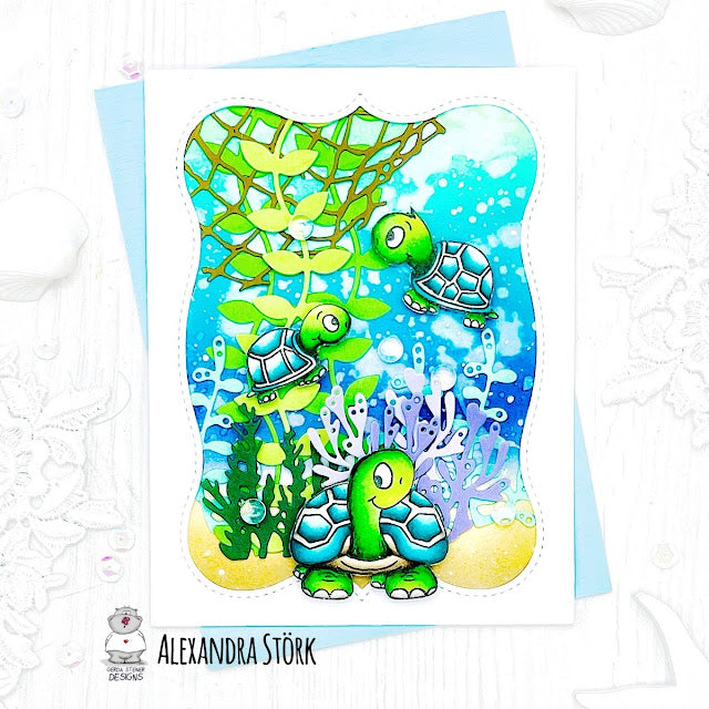 Turtley Great with Alma