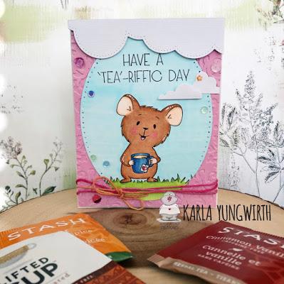 Tea-riffic Mouse Card