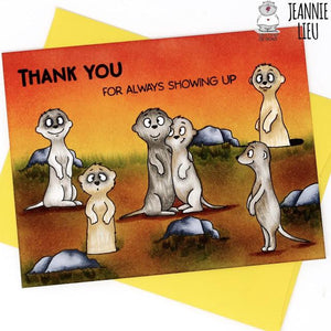 Meerkats on the Lookout by Jeannie!