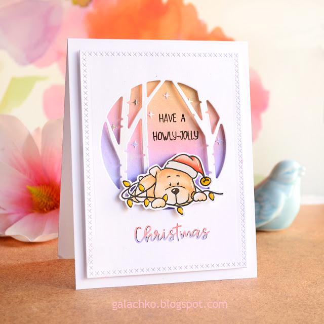 Christmas card by Galina