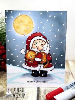 Santa and a Kitten