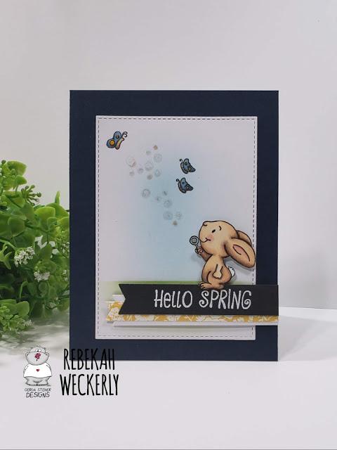 Sweet and Simple Hello Card
