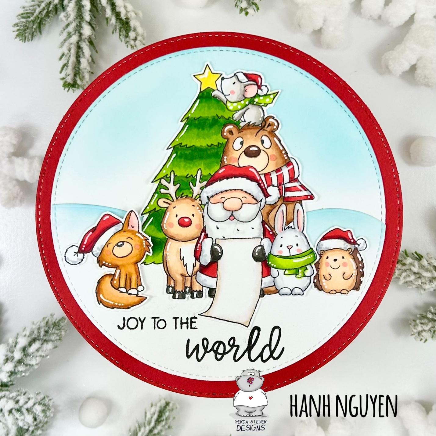Woodland Holiday Bundle: Stamps & Dies