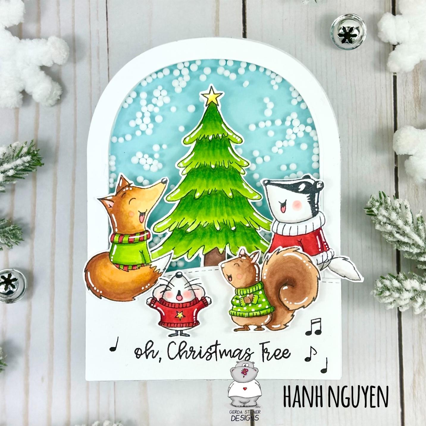 Woodland Holiday Bundle: Stamps & Dies