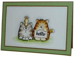 All Cats 4x6 Clear Stamp Set - Clearstamps - Clear Stamps - Cardmaking- Ideas- papercrafting- handmade - cards-  Papercrafts - Gerda Steiner Designs