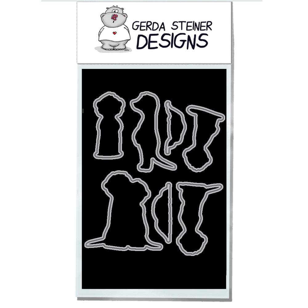 Meerkats on the Lookout - Coordinating Dies - Clearstamps - Clear Stamps - Cardmaking- Ideas- papercrafting- handmade - cards-  Papercrafts - Gerda Steiner Designs
