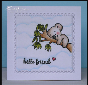 You're Koalafied 4x6 Clear Stamp Set - Clearstamps - Clear Stamps - Cardmaking- Ideas- papercrafting- handmade - cards-  Papercrafts - Gerda Steiner Designs