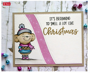 Smell like Christmas 4x6 Clear Stamp Set - Clearstamps - Clear Stamps - Cardmaking- Ideas- papercrafting- handmade - cards-  Papercrafts - Gerda Steiner Designs