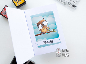 Owl Rather Be With You 4x6 Clear Stamp Set - Clearstamps - Clear Stamps - Cardmaking- Ideas- papercrafting- handmade - cards-  Papercrafts - Gerda Steiner Designs